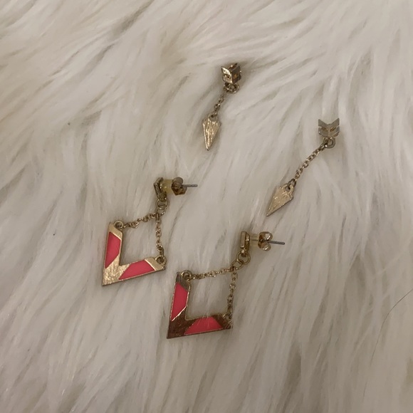 Set of 2 pairs of earrings - Picture 2 of 2